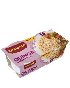 Quinoa Brillante red and white jar 2x125 gr