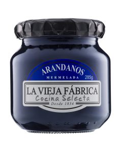 Blueberry jam La Vieja Fábrica Select Kitchen jar 285 g