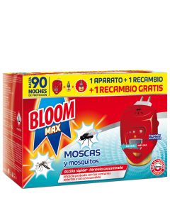 Flies and mosquitoes electric insecticide Bloom Max device + 2 refills