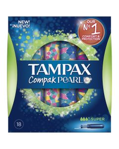 Tampons Tampax pearl super case 16 units box