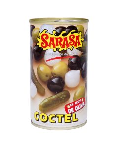Pickles cocktail in olive oil Sarasa 170 g tin