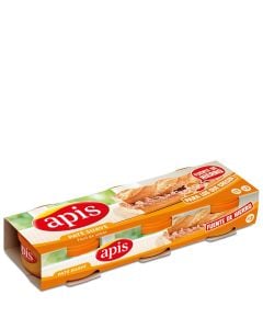 Pork liver soft pate Apis 3x80 g tin