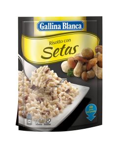 Mushroom Risotto Gallina Blanca Ideas al Plato 175 g packet