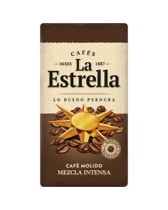 La Estrella Ground coffee mix 50/50 Intenso 250 g