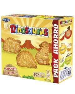 Cookies dinosaurus Artiach family pack 411 g box