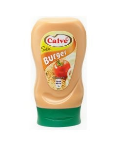 Burger sauce Calvé top down 250 ml bottle