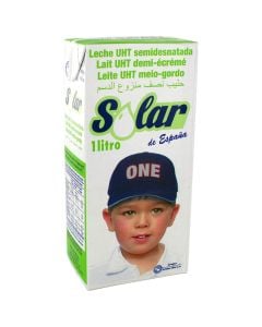 Semi-skimmed milk Solar brik 1l
