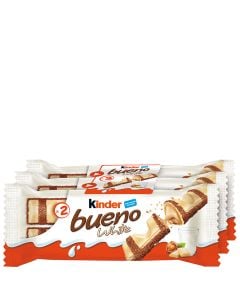Chocolate Kinder Bueno white pack 3 x 2 units