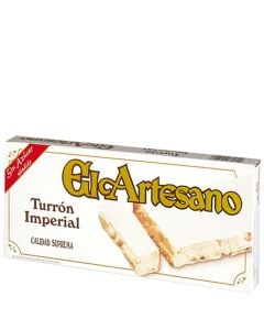 Sugarless hard Nougat El Artesano 200 g tablet