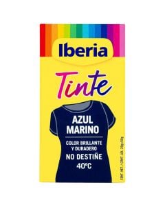 Clothes dye navy Iberia 70 g case