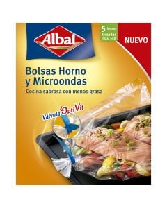 Bags for oven and microwave Albal 5 units