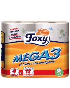 Toilet paper Foxy mega-roll 4 rolls