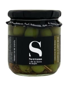 Campo Real olives Conservas Serrano 350 g jar