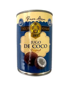 Tiger Khan Leche de coco lata 40 cl