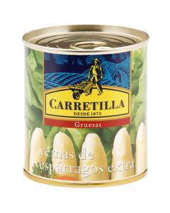 White asparagus yolks Carretilla thick 135 g tin