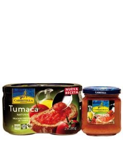 Natural tumaca Carretilla 2x185 g jar
