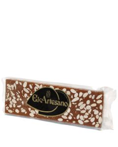Chocolate with almonds nougat El Artesano supreme quality 100 g tablet bag