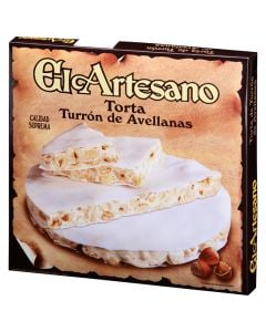 Imperial nougat cake with hazelnut El Artesano tablet 200 g