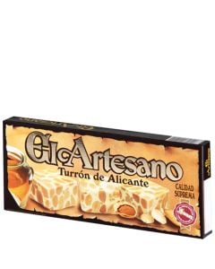 Alicante nougat 64% El Artesano supreme quality 200 g tablet