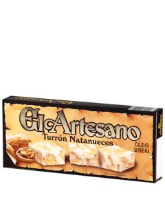 Natanueces nougat El Artesano supreme quality 200 g tablet bag
