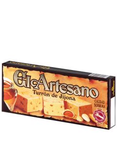 Granulated jijona nougat 64% El Artesano supreme quality 150 g tablet