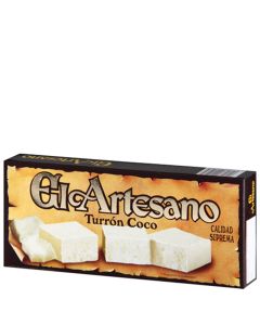 Coconut Nougat El Artesano supreme quality 150 g tablet
