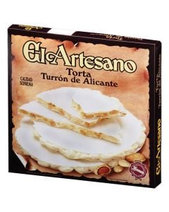 Alicante nougat cake El Artesano supreme quality 150 g tablet