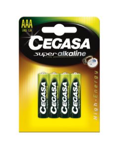 Cegasa Super alkaline battery LR03 AAA 1,5V 4 units