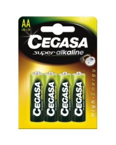 Cegasa Super alkaline battery LR6 AA 1,5V 4 units