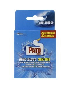 Toilet cleaner Pato wc cool blue notebook parts 2 units