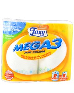 Paper towels Foxy february 3 mega units