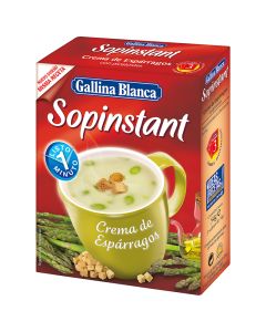 Asparagus cream with croutons Sopinstant Gallina Blanca 3 sachets 57 g