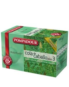 Horsetail plus infusion 3 Pompadour box of 20 sachets