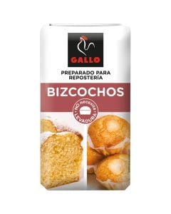 Wheat flour with yeast Gallo special cakes pack 1 kg