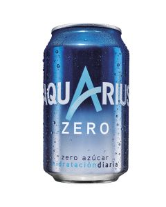 Isotonic drink Aquarius Zero lemon 33 cl can