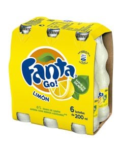 Lemon soda Fanta 20 cl bottle