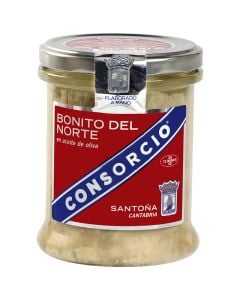 White tuna in olive oil Consorcio 260 g tin