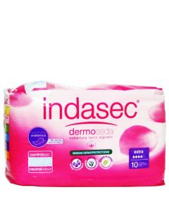 Pads for light incontinence Indasec extra 10 units