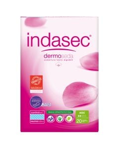 Pads for light incontinence Indasec mini 20 units