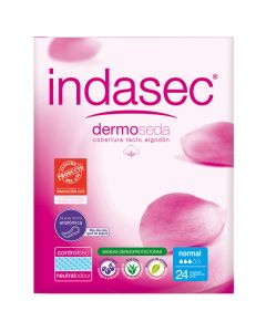 Pads for light incontinence Indasec normal 12 units