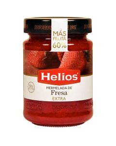 Strawberry jam Helios extra 340 g jar