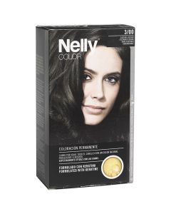Hair dye Nelly color 3/00 Dark brown