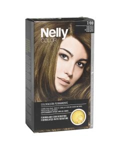 Hair dye Nelly color 7/00 Medium blonde