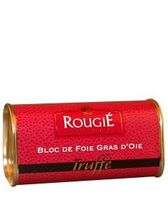 Bloc of goose foie gras with truffles Rougié 210 g tin