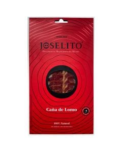 Sliced loin from acorn fed pigs Joselito 70 g package