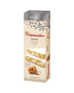 Crunchy almond turron El Almendro 75 g