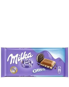 Milk chocolate with Oreo cookies Milka 100 g tablet