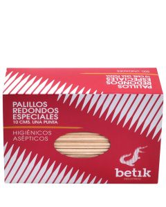 Betik round chopsticks box 500 units