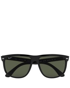 Ray-Ban Boyfriend montura negra lentes verdes 60-15 Polarized gafas de sol