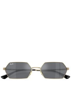 Ray-Ban Yevi Bio-based montura dorada lentes grises 58-18 gafas de sol